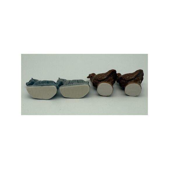 Lot of 4 Wade Rose Tea From Tea Box Animal Ceramic Figures (2) Pony (2) Turkey - Picture 7 of 8